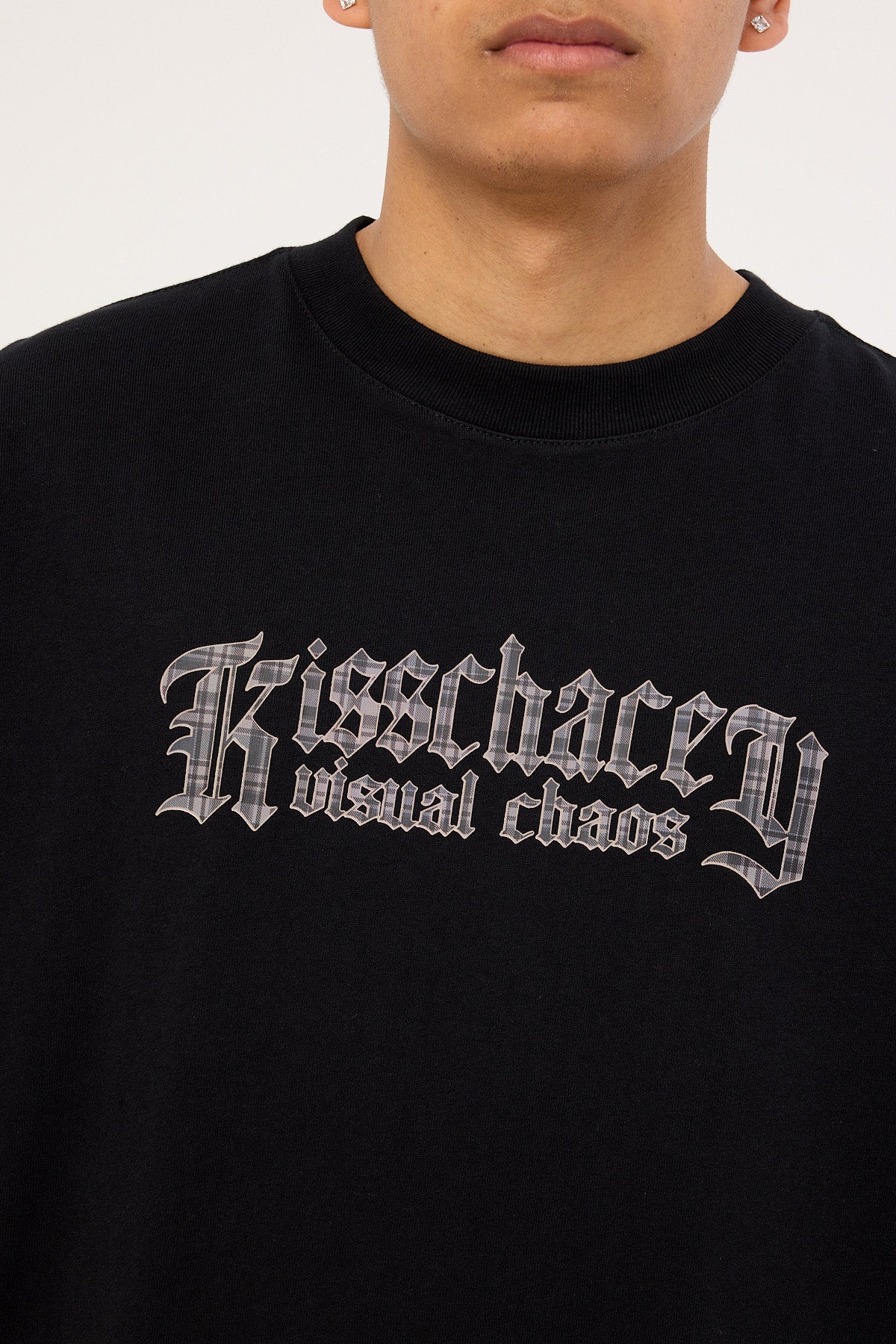 Kiss Chacey Scripture Street Tee Jet Black