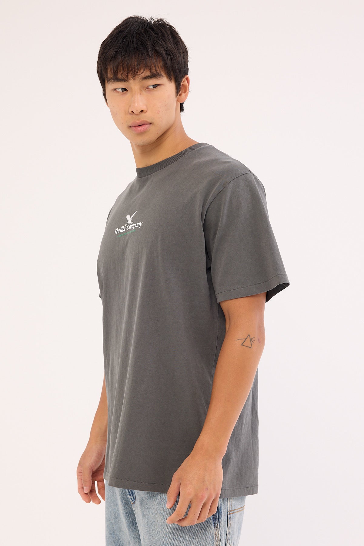 Thrills A Haven For The Restless Merch Fit Tee Merch Black