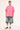 Nena & Pasadena Dolphins Crest Loopback Tee Pink