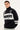 Nena & Pasadena Raiders Panel Pullover 1/4 Zip Jet Black/Silver
