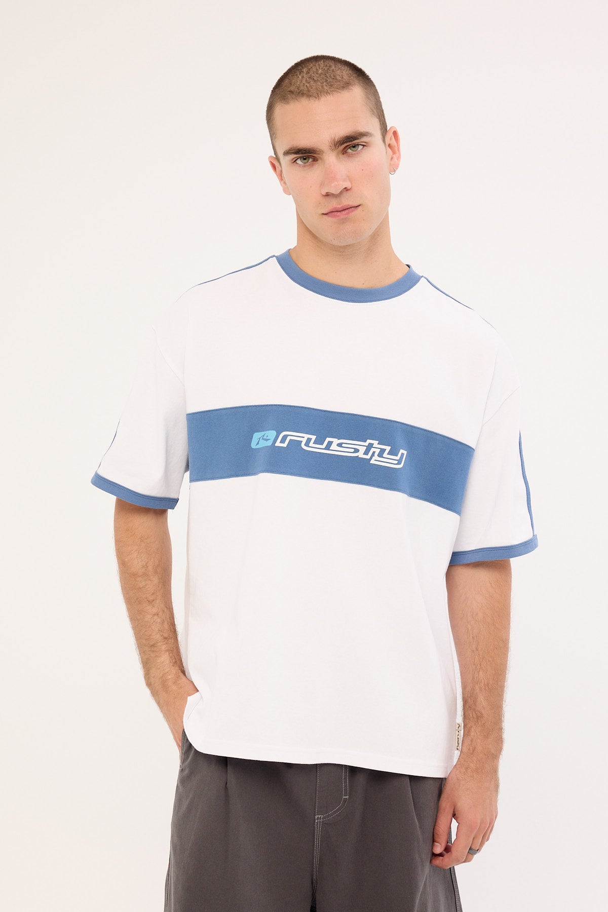 Rusty Super Shaolin 2.0 Short Sleeve Heavy Tee White