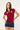 Neovision Interface Zip Through Polo Tee Burgundy