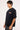 Worship Horns Box Crop Oversize Tee Black Black