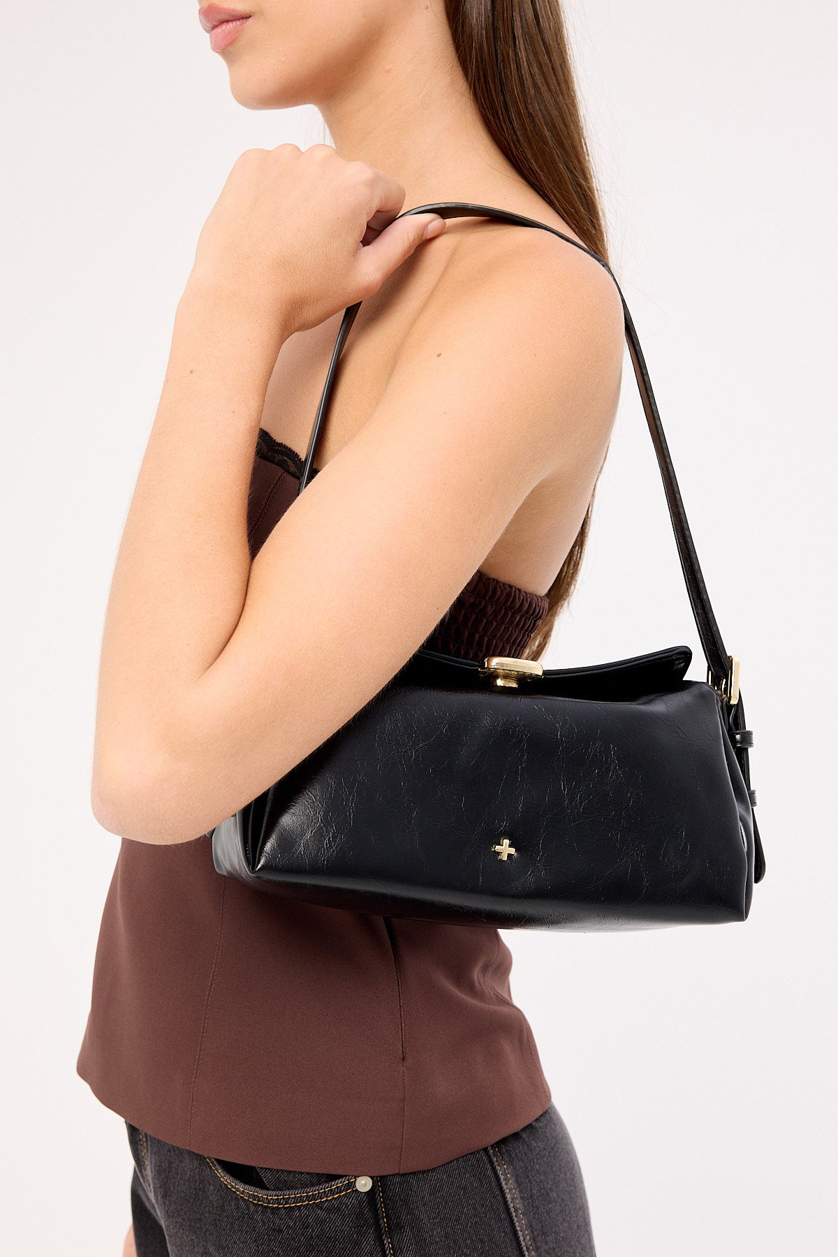 Peta + Jain Rachel Black Crinkle