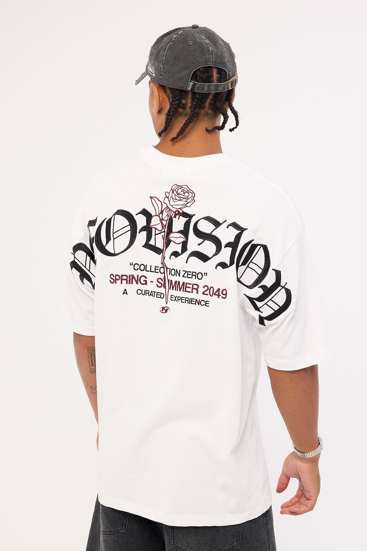 Neovision Rosebud Oversize Super Heavy Tee White