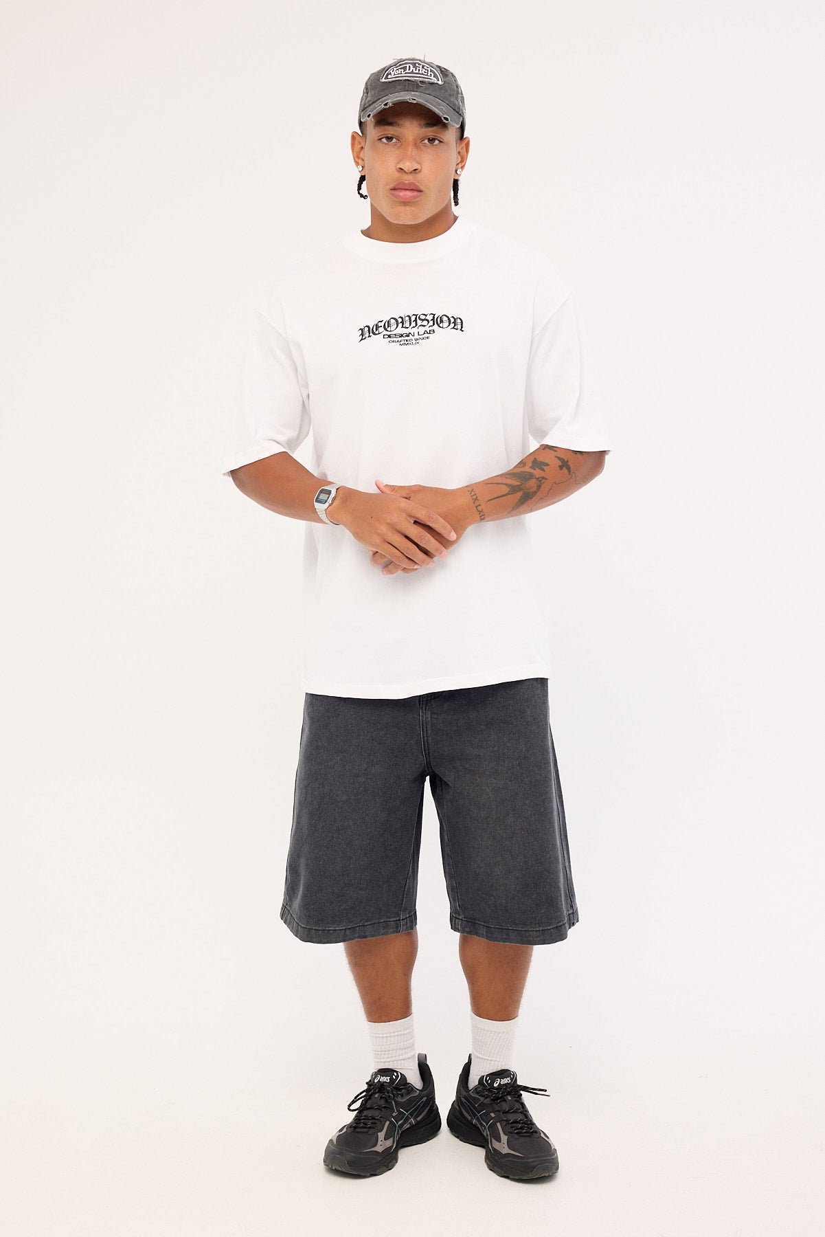 Neovision Rosebud Oversize Super Heavy Tee White