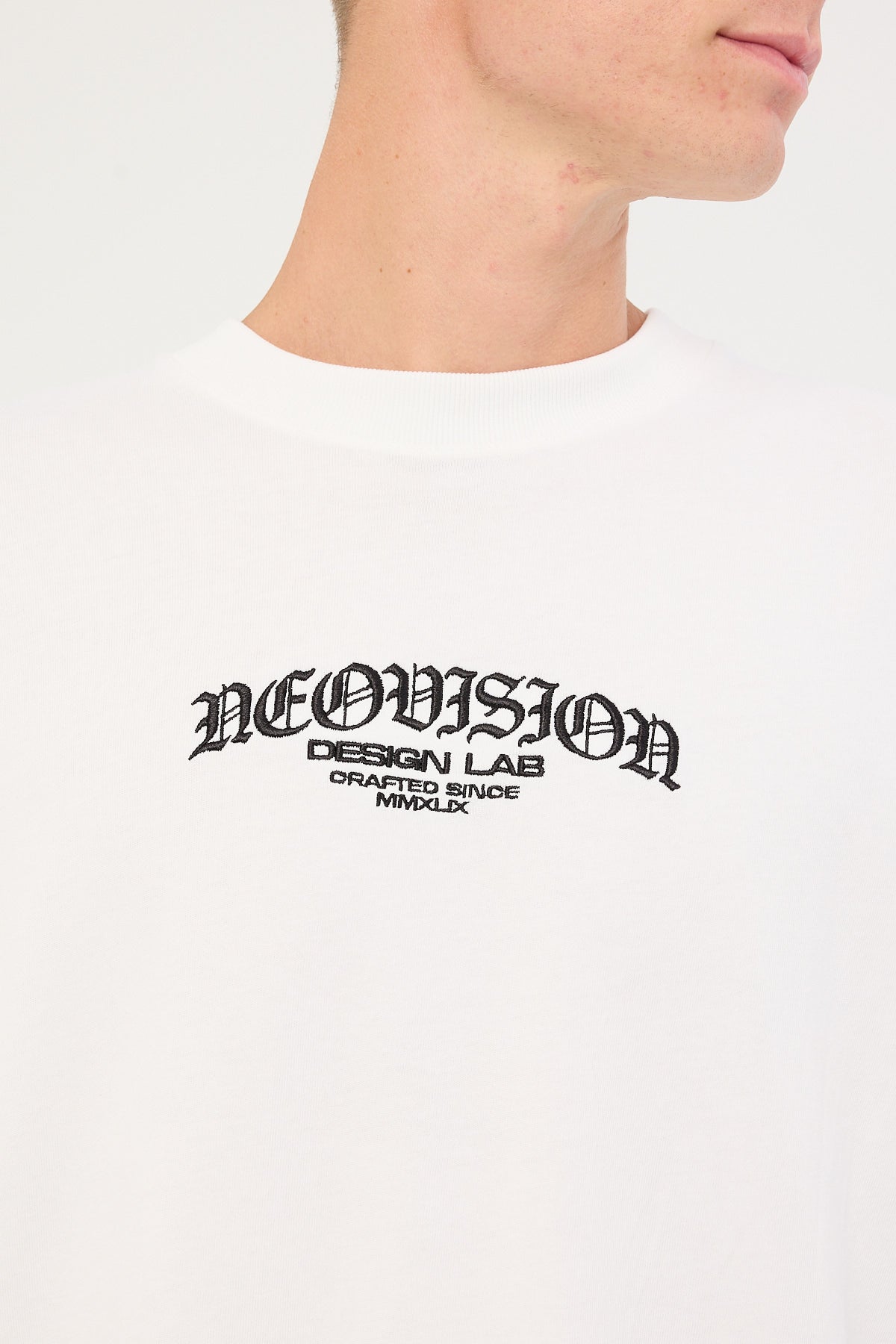 Neovision Rosebud Oversize Super Heavy Tee White