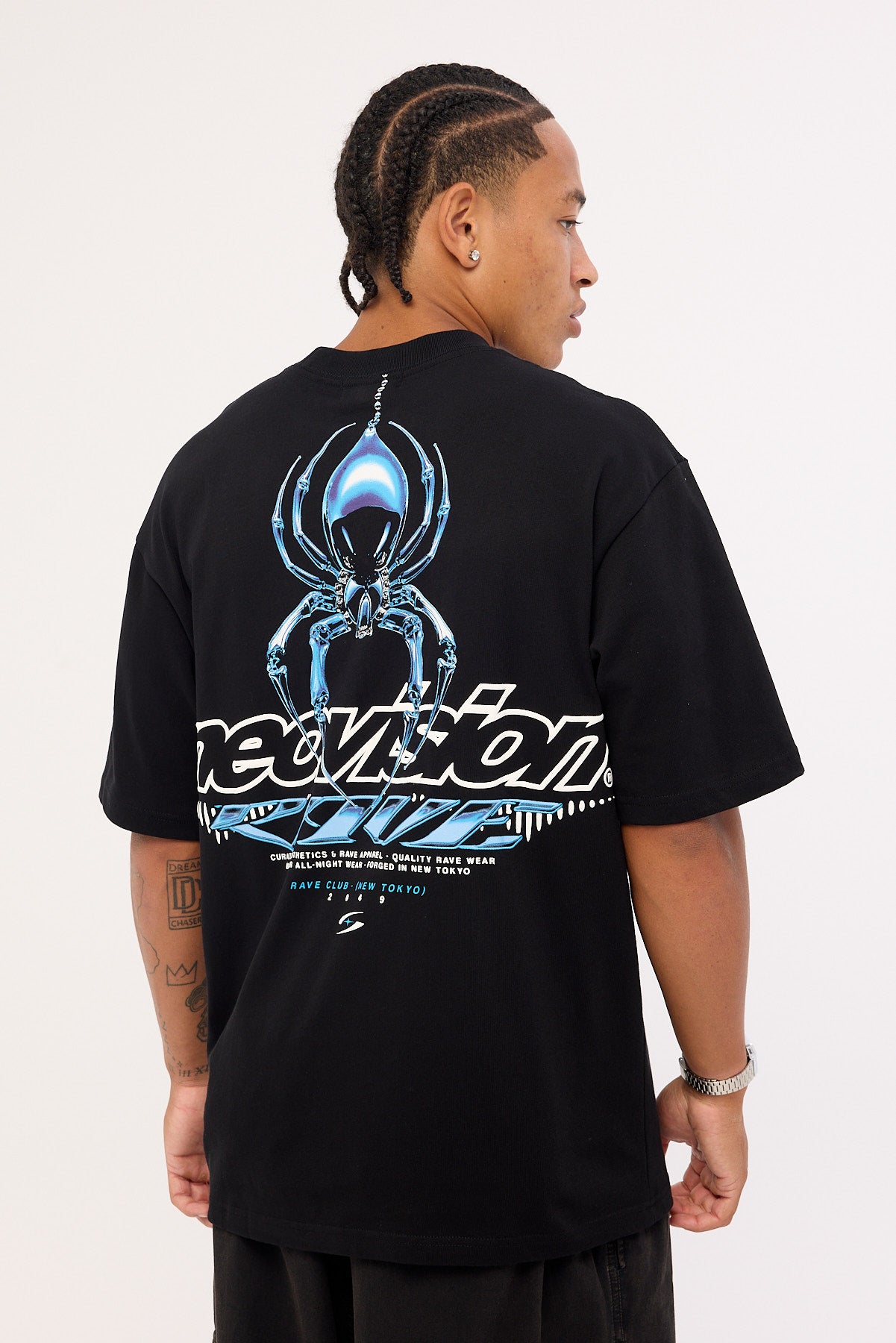 Neovision Arachno Oversize Super Heavy Tee Black
