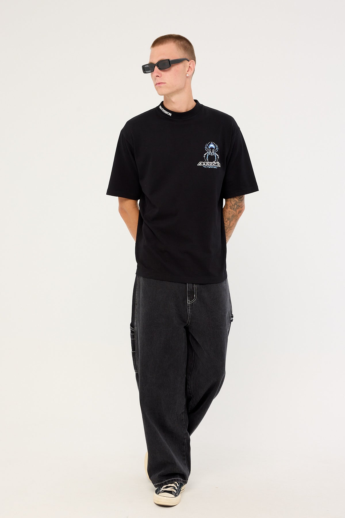 Neovision Arachno Oversize Super Heavy Tee Black
