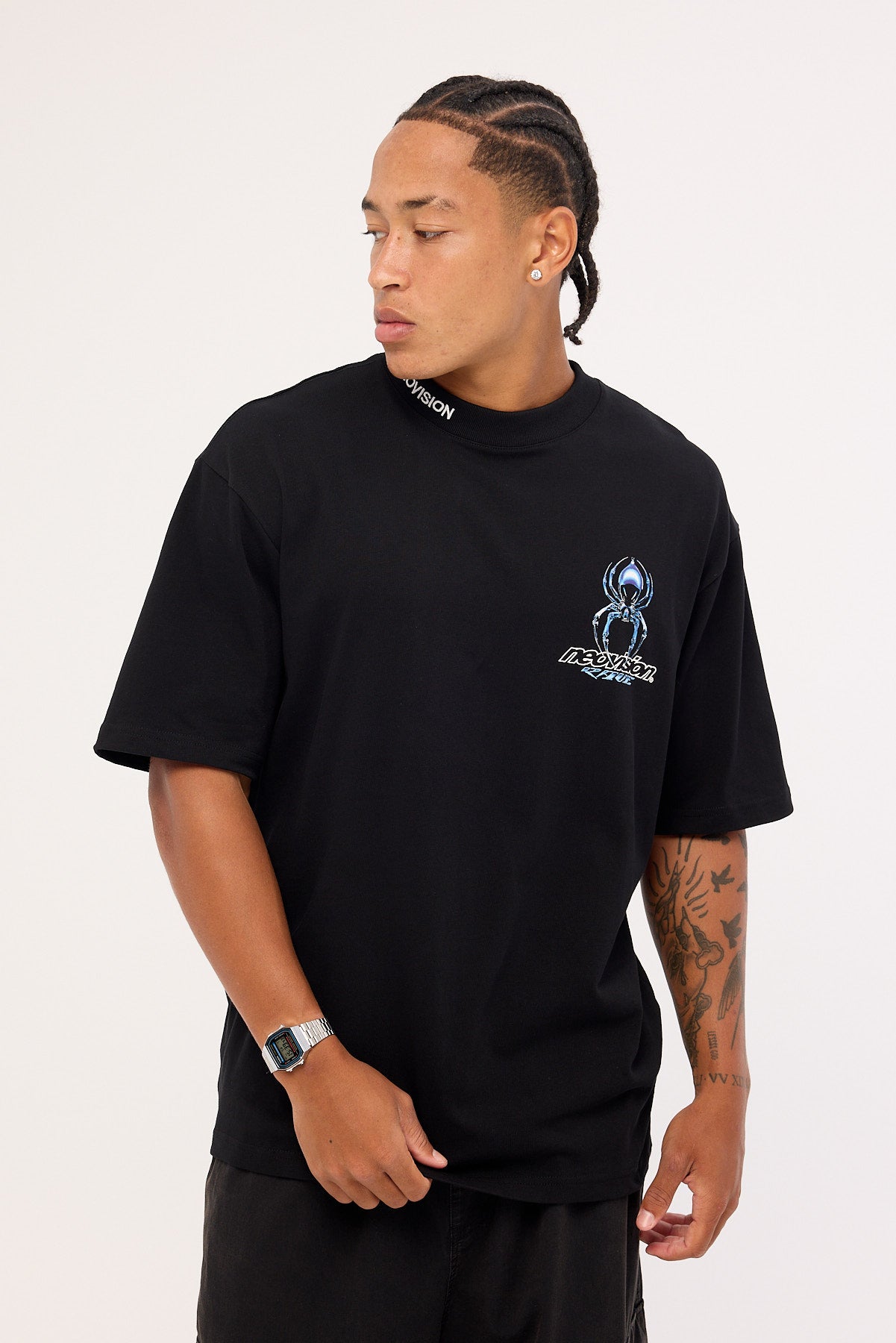 Neovision Arachno Oversize Super Heavy Tee Black