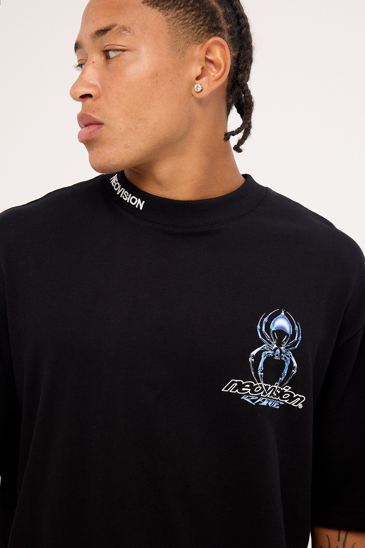 Neovision Arachno Oversize Super Heavy Tee Black