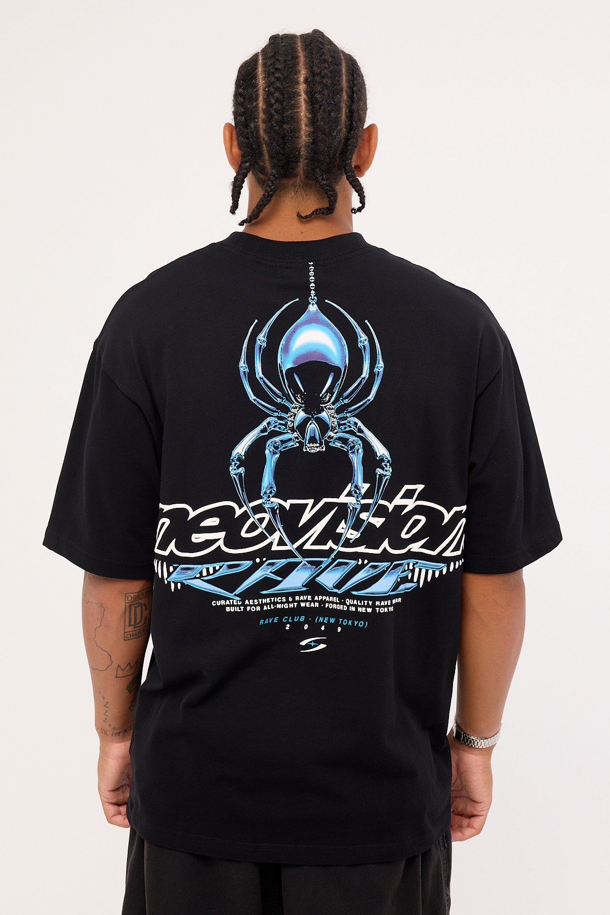 Arachno Neovision Arachno Oversize Super Heavy Tee Black – Universal Store