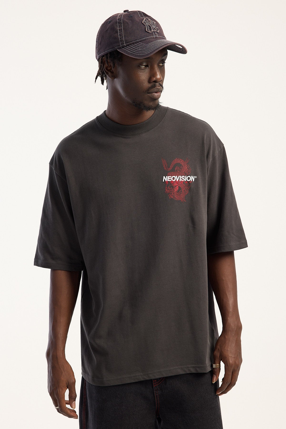 Neovision Onryu Street Super Heavy Tee Ash Black – Universal Store