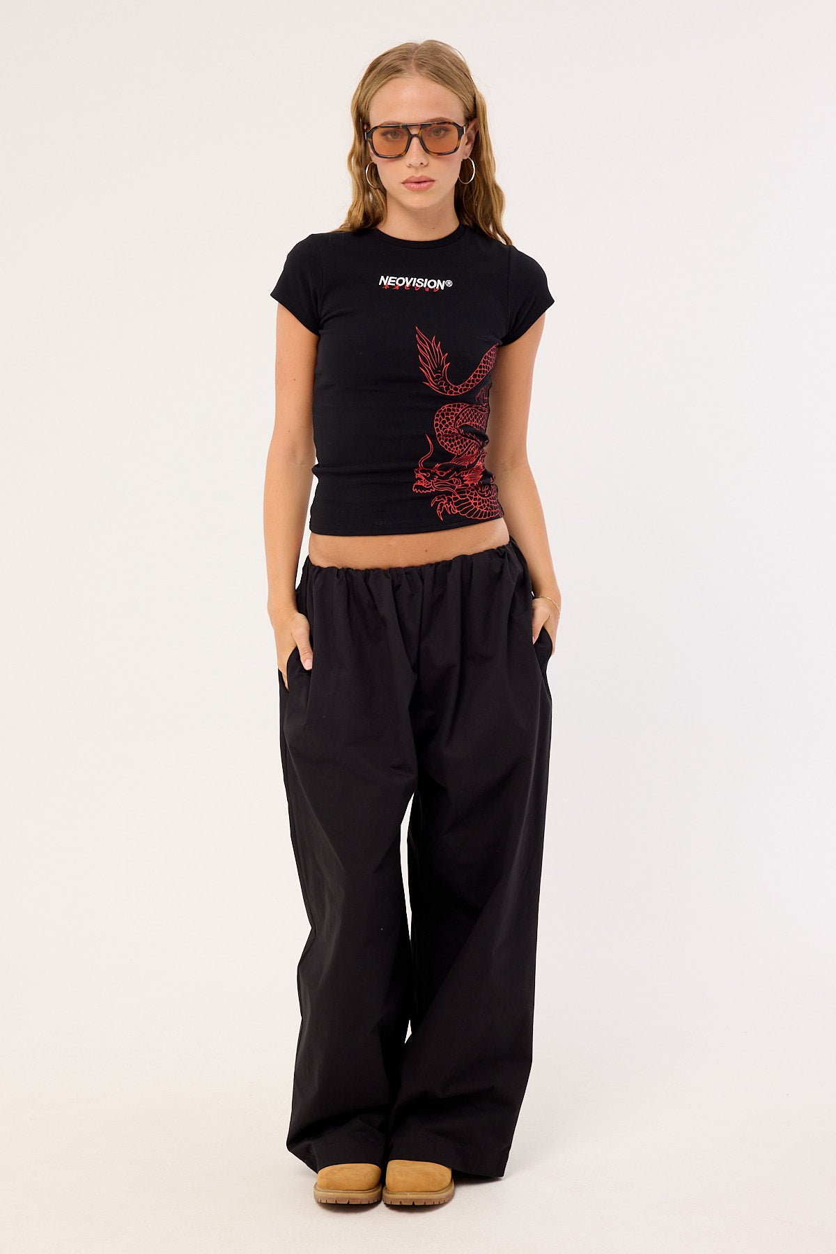 Neovision Ryuko Baby Tee Black