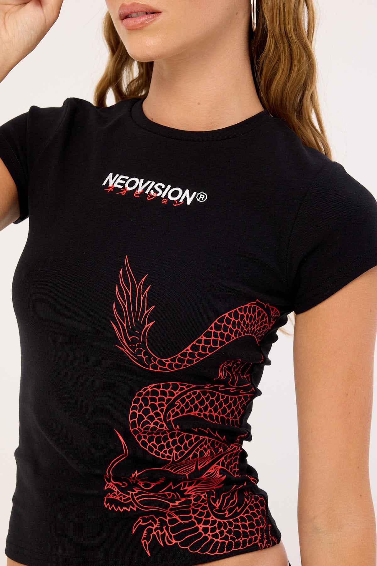 Neovision Ryuko Baby Tee Black