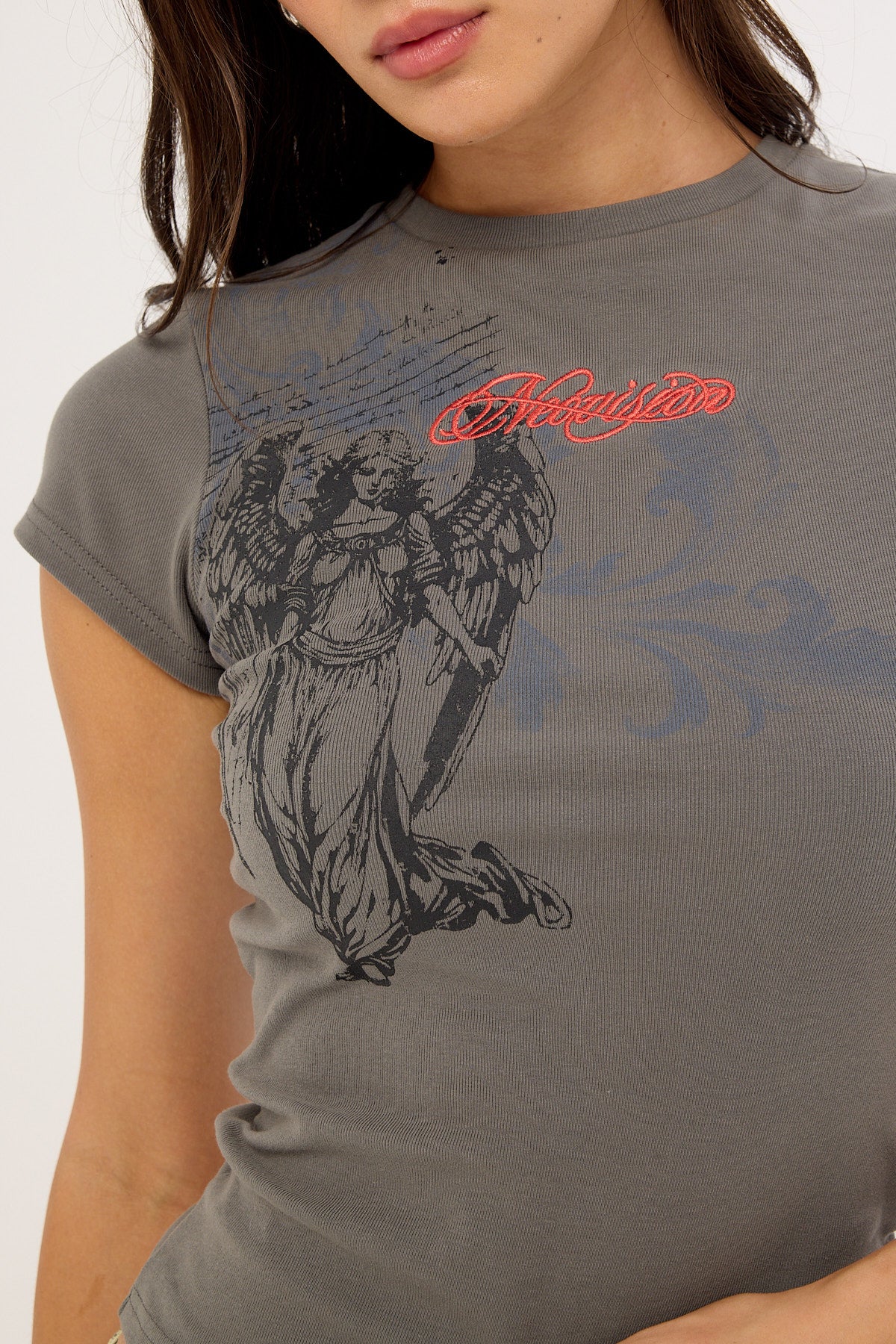 Neovision Seraph Baby Tee Washed Black