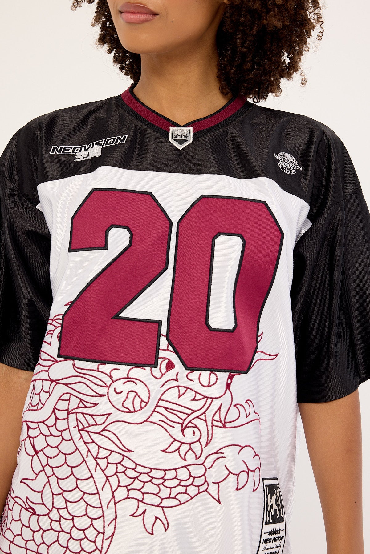 Neovision Ryuko V Neck Jersey White