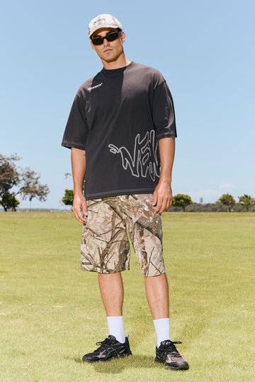 Neovision Reflekt Street Super Heavy Tee Asphalt