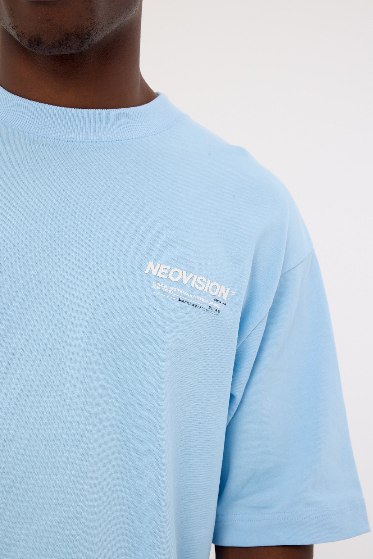 Neovision Nova Oversize Super Heavy Tee Washed Lagoon