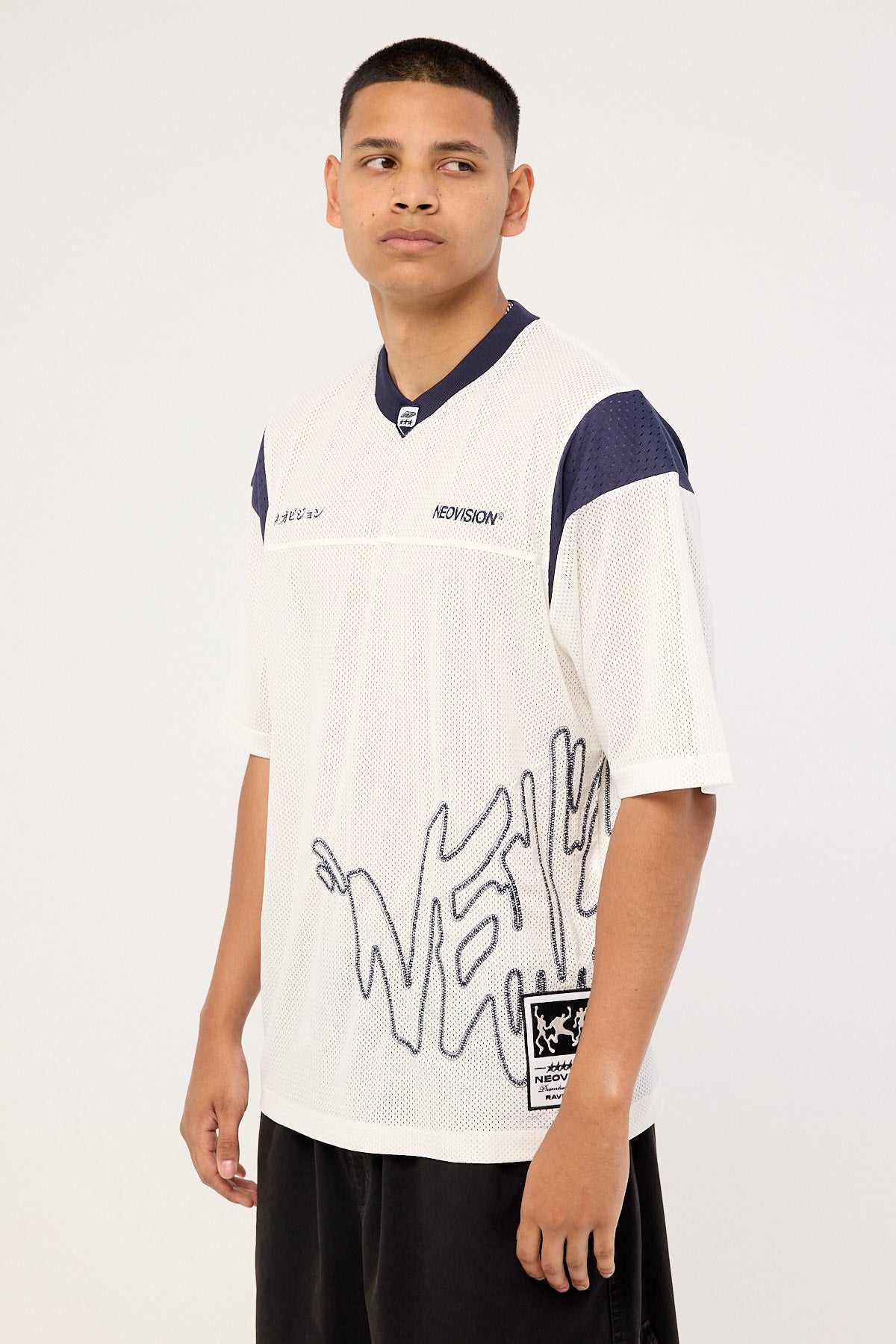 Neovision Reflekt V Neck Jersey White