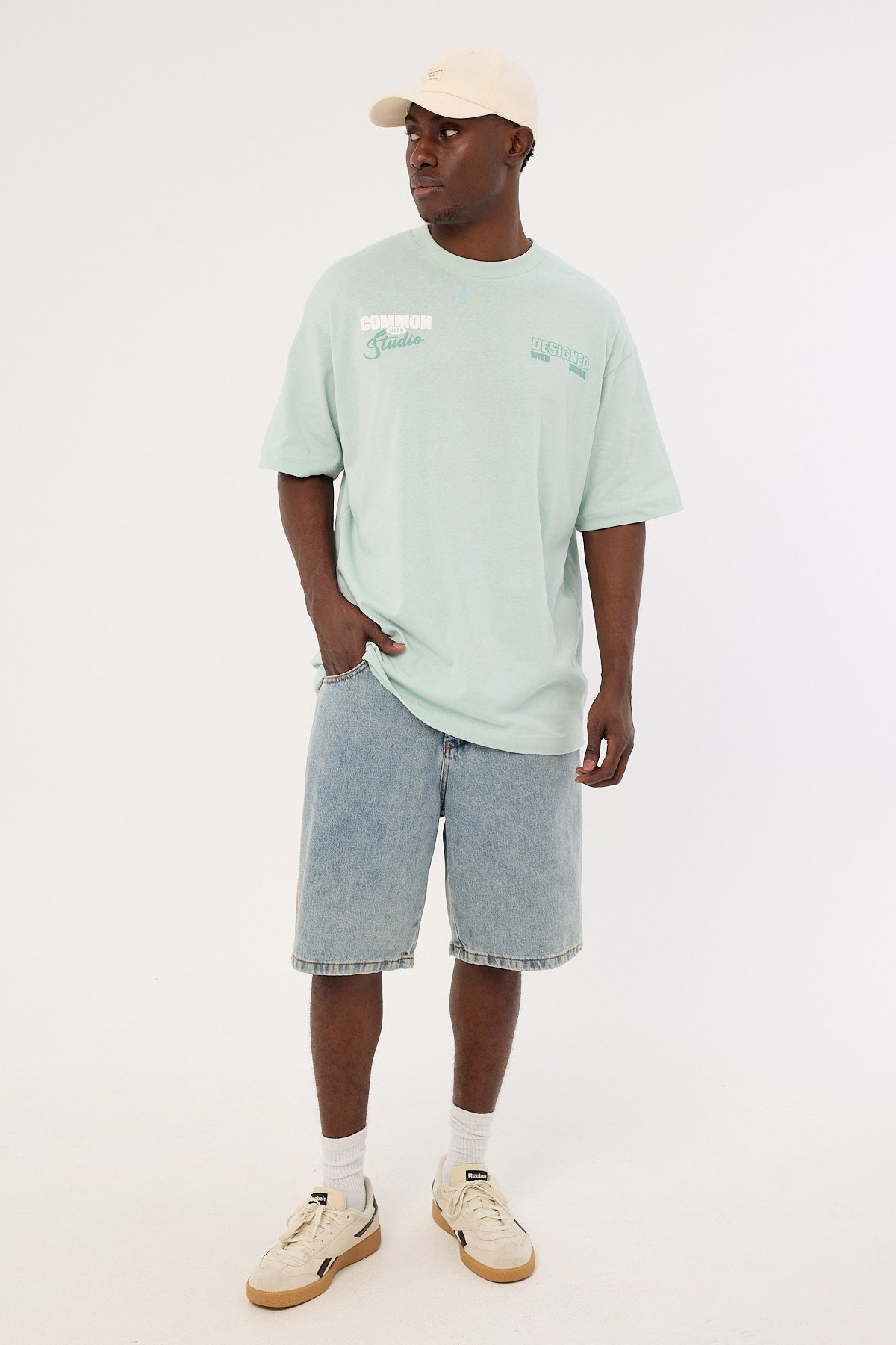 Common Need Gallery Heavyweight Boxy Tee Mint