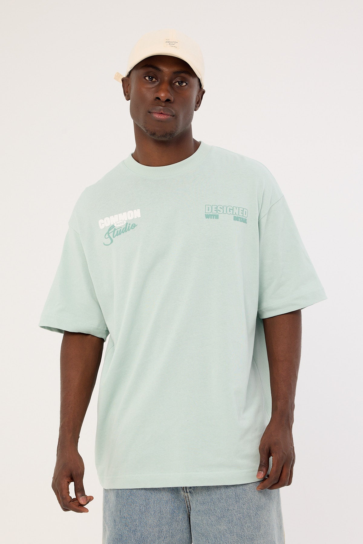 Common Need Gallery Heavyweight Boxy Tee Mint
