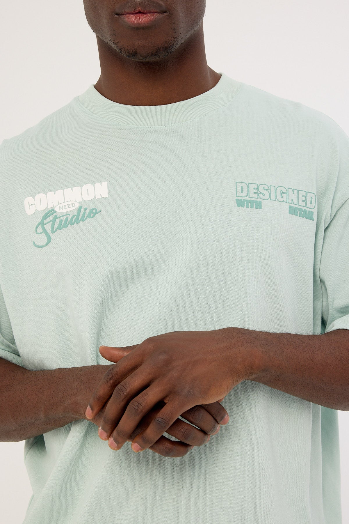 Common Need Gallery Heavyweight Boxy Tee Mint