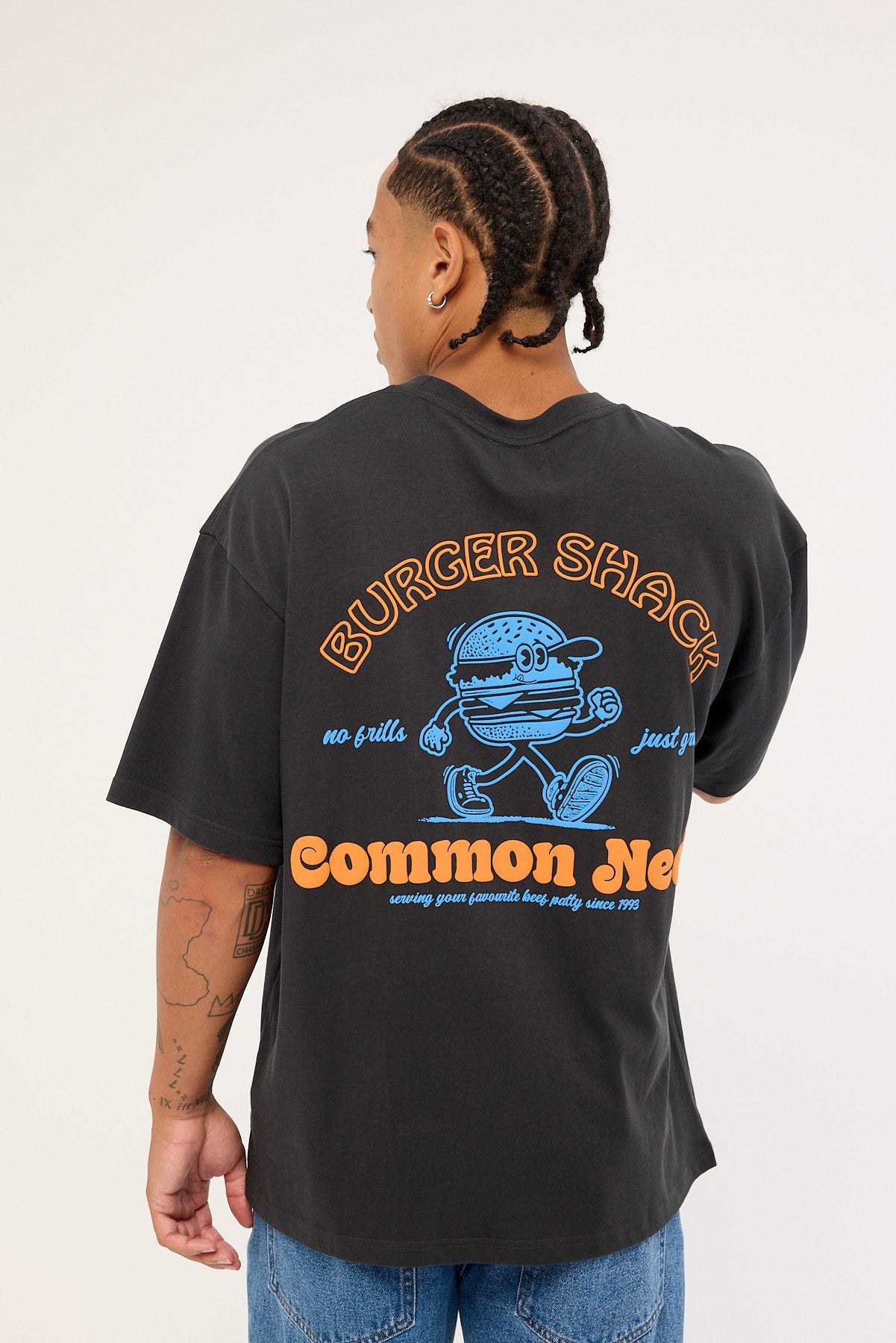 Common Need Shack Heavyweight Easy Tee Onyx