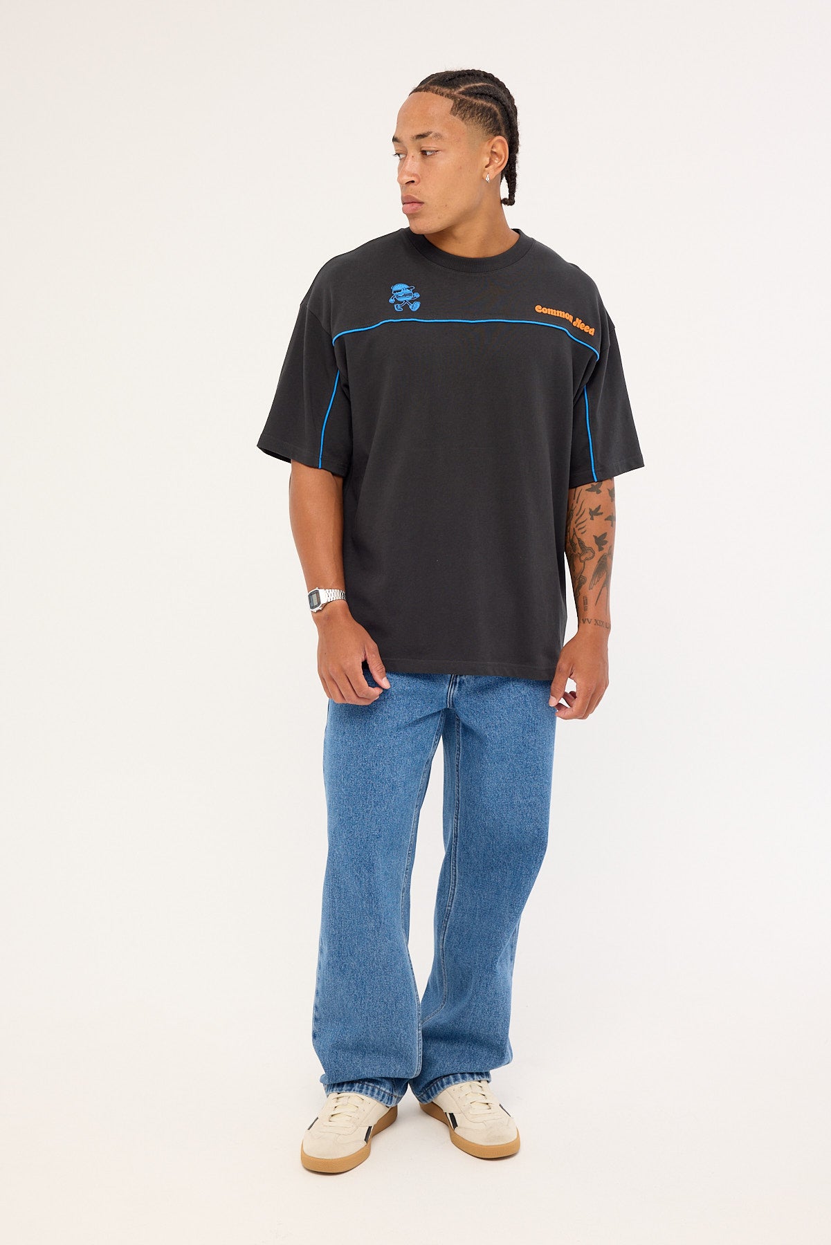 Common Need Shack Heavyweight Easy Tee Onyx