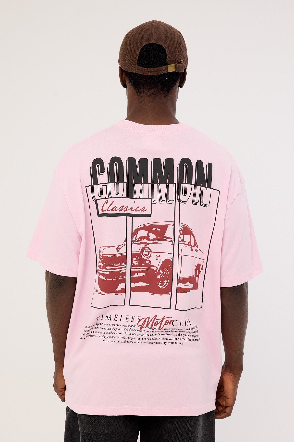 Common Need Article Heavyweight Boxy Tee Pink