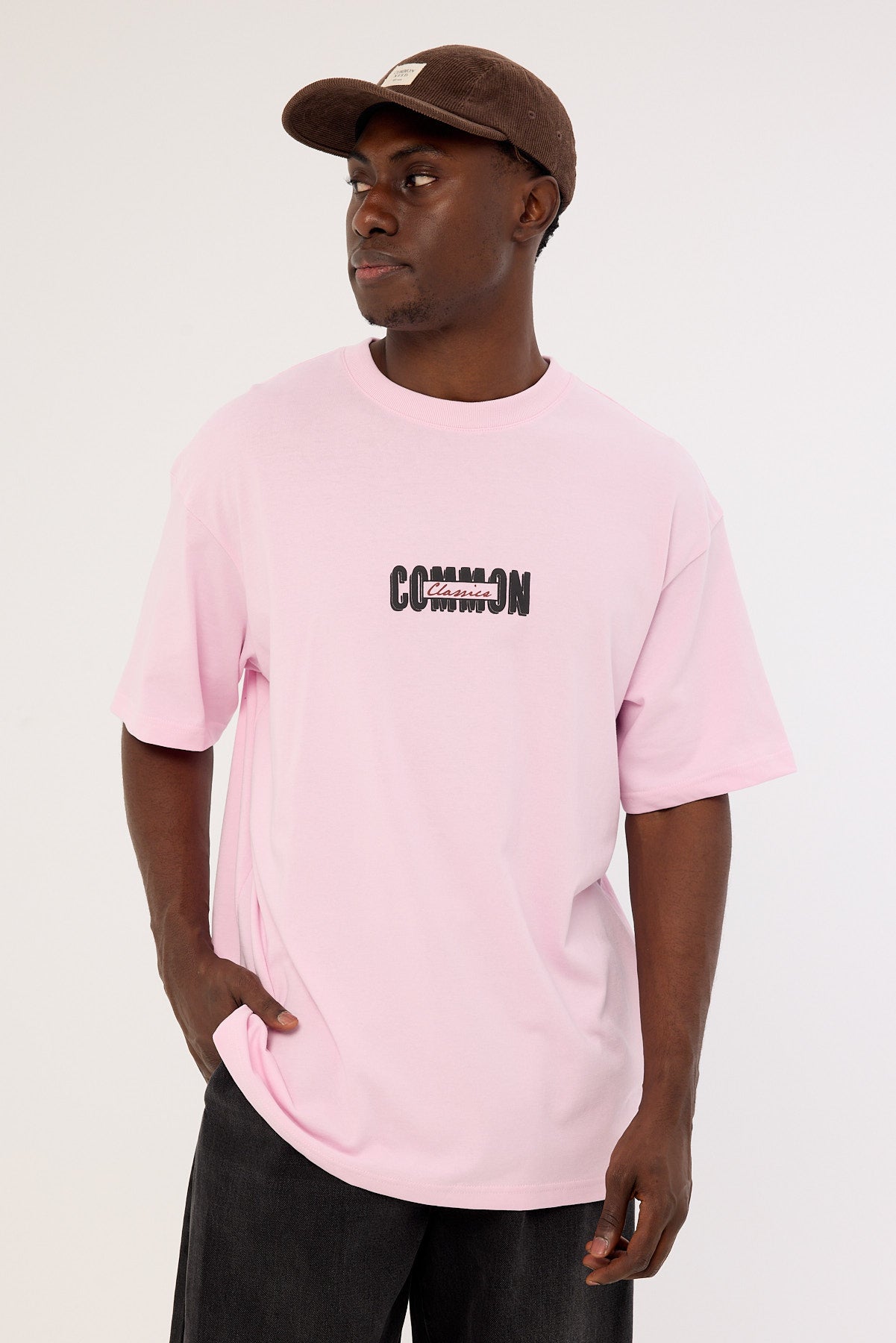 Common Need Article Heavyweight Boxy Tee Pink