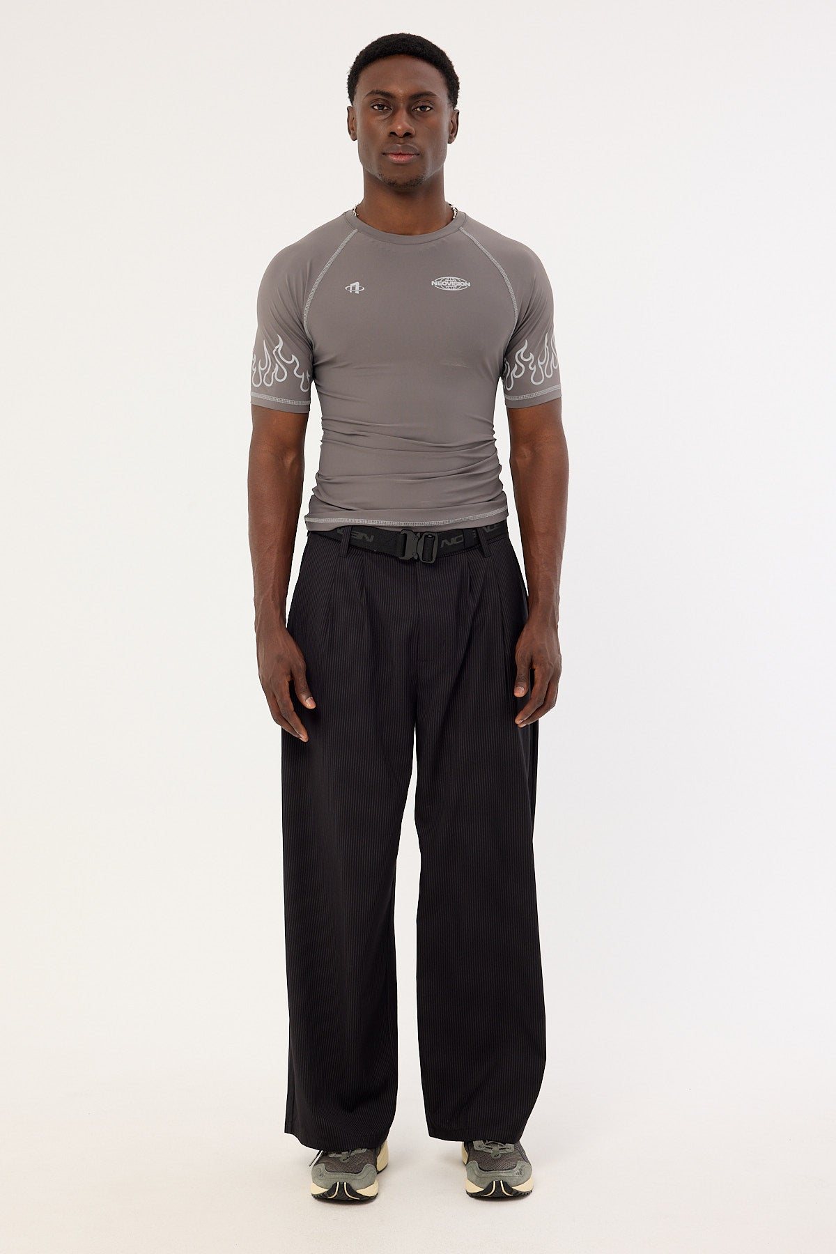 Neovision Firearm Slim Compression Tee Dark Grey