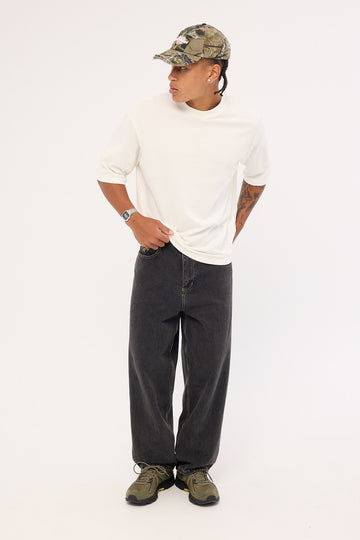 Worship Ned Big Dawg Baggy Jean Used Black