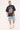 Mitchell & Ness U Can't See Me Boxy Tee Faded Black