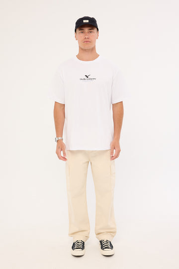 Thrills Slacker Cargo Pant Unbleached