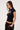 Neovision Shroud Lace Back Baby Tee Black