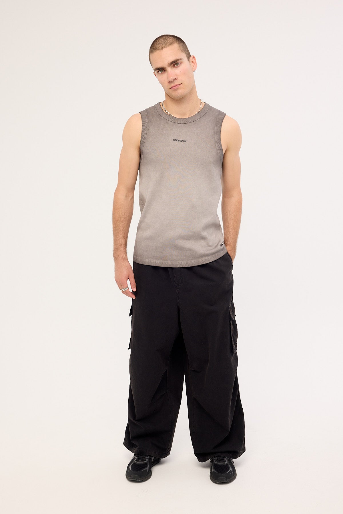 Neovision Nova Base Bound High Neck Tank Heavy Pigment Grey