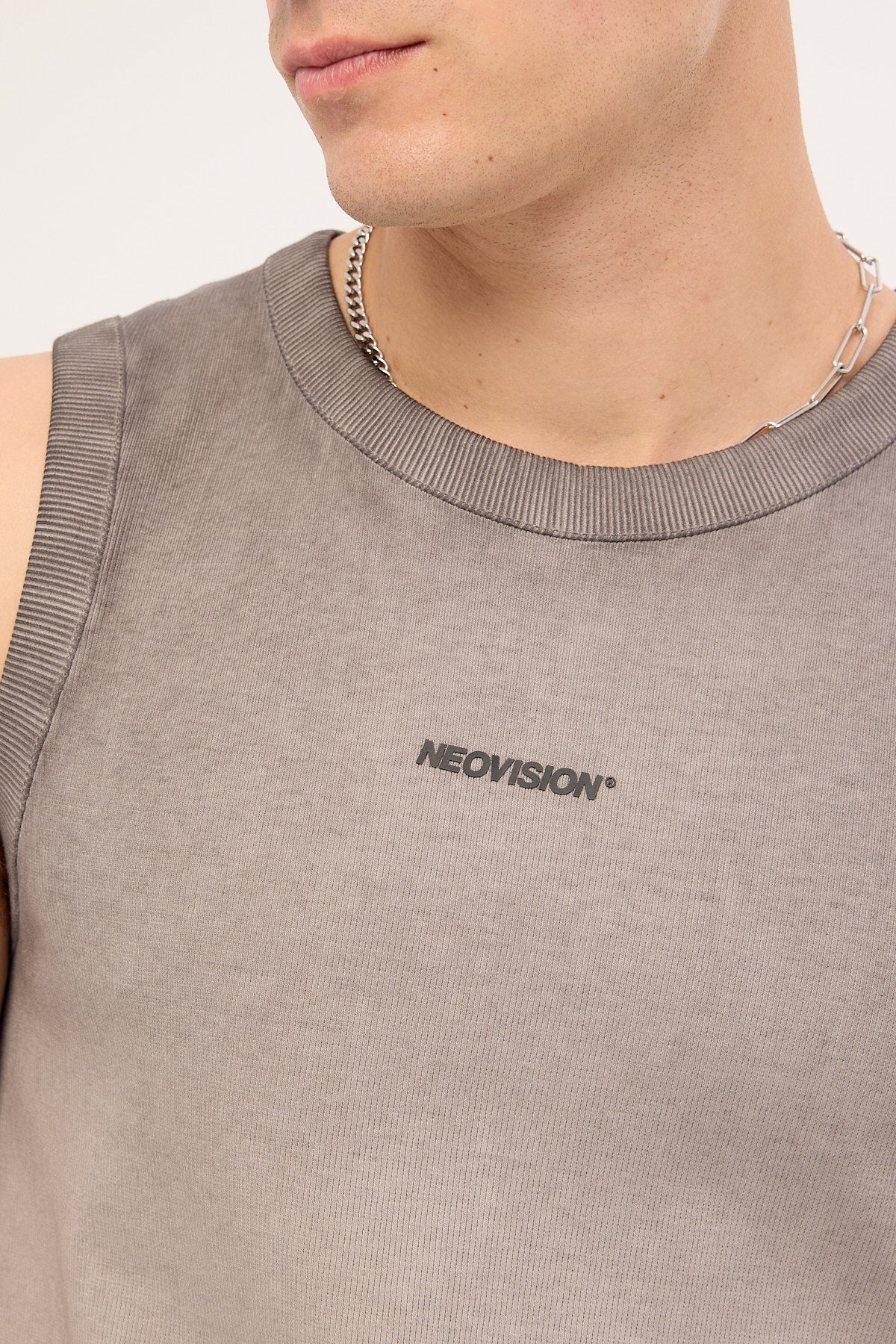 Neovision Nova Base Bound High Neck Tank Heavy Pigment Grey