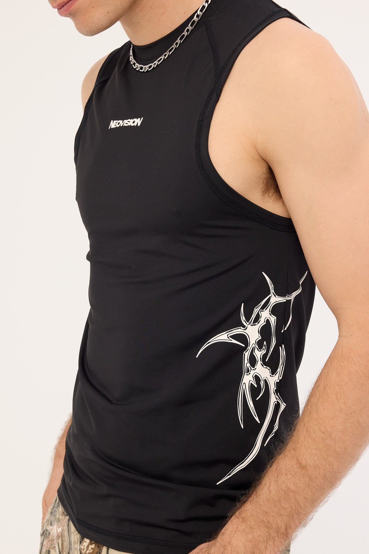 Neovision Encryption Slim Compression Muscle Tank Night Black