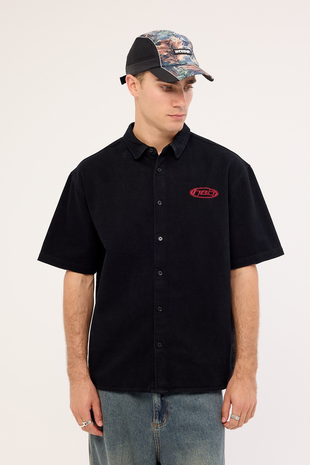 Neovision Dominion Oversize Shirt Black