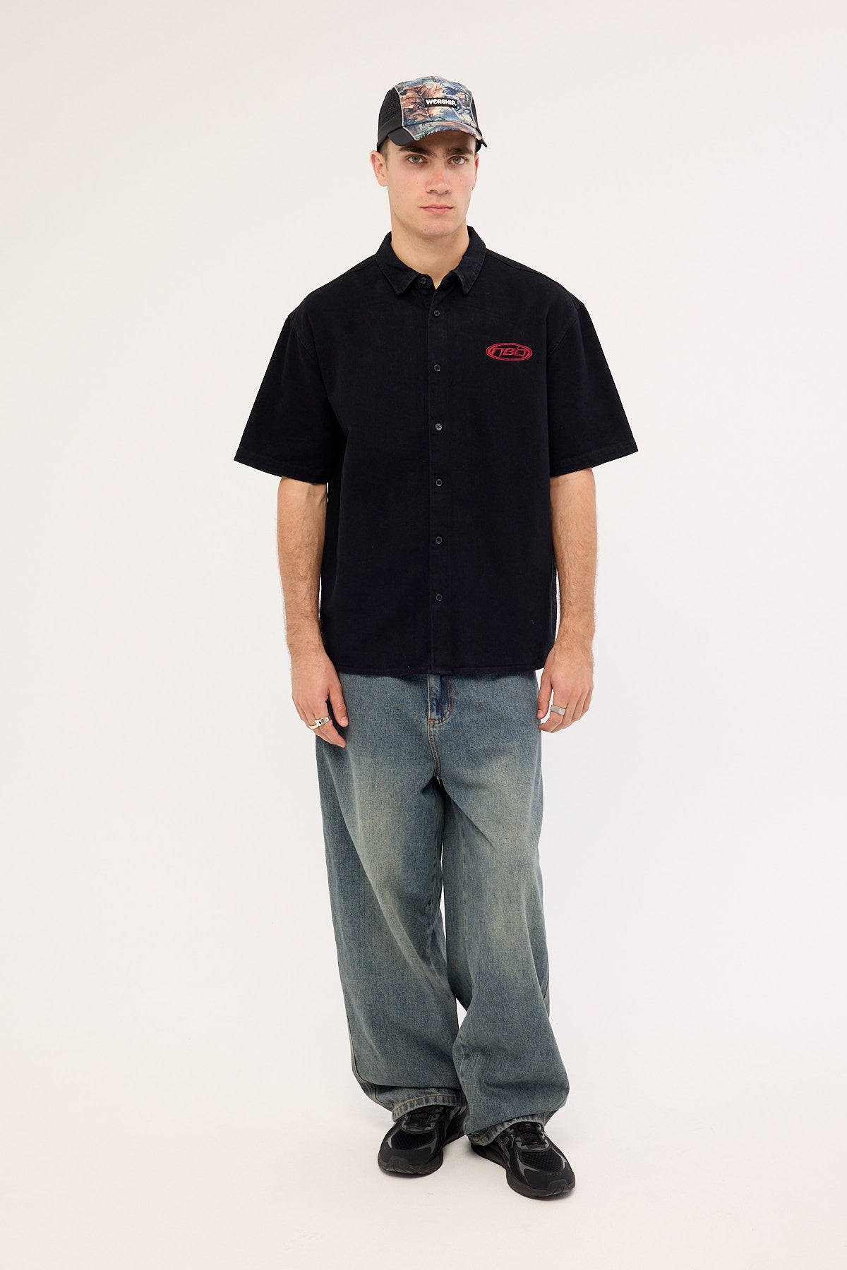 Neovision Dominion Oversize Shirt Black