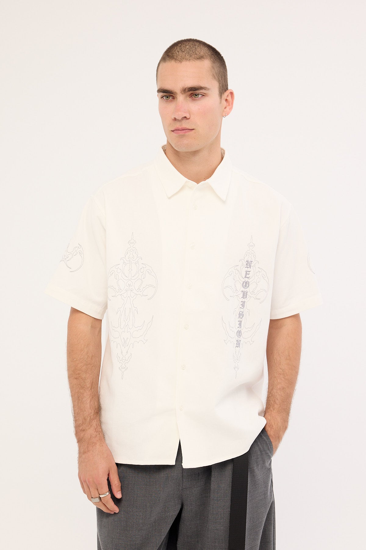 Neovision Brute Oversize Shirt White