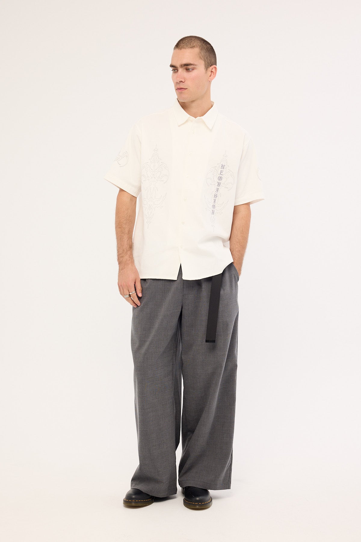 Neovision Brute Oversize Shirt White