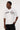 Neovision Rosebud Oversize Cropped Shirt White/Black Stripe