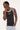 Common Need Oval Panel Singlet Washed Black