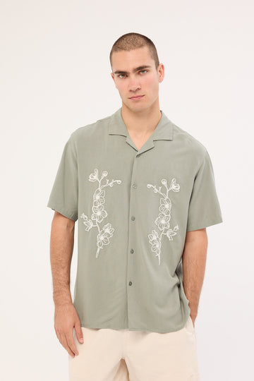 Common Need Nobana Resort Shirt Sage
