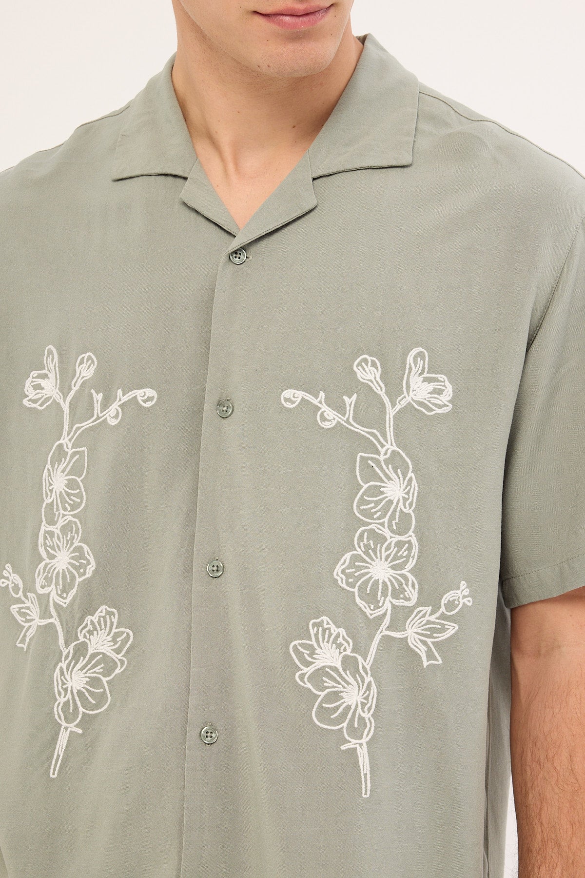 Common Need Nobana Resort Shirt Sage