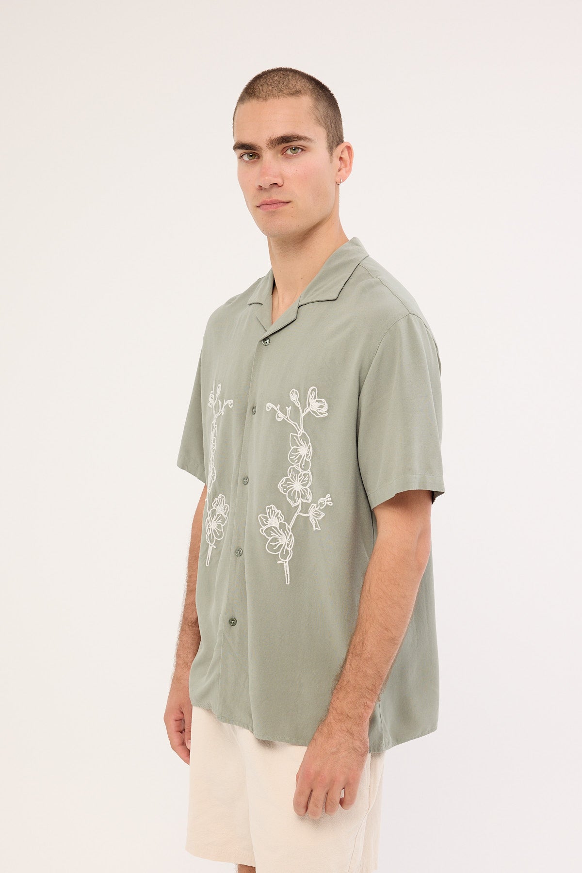Common Need Nobana Resort Shirt Sage