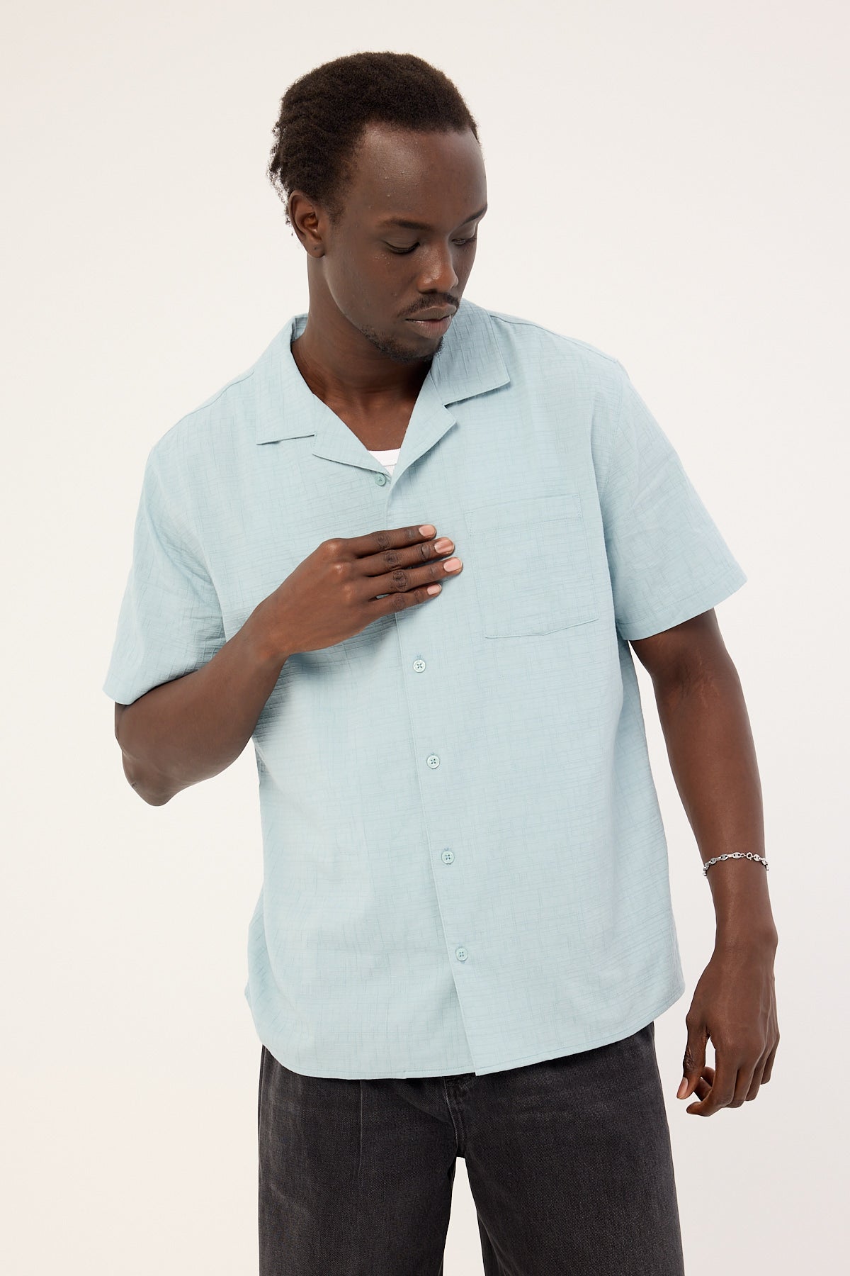 Common Need Matteo Resort Shirt Sage