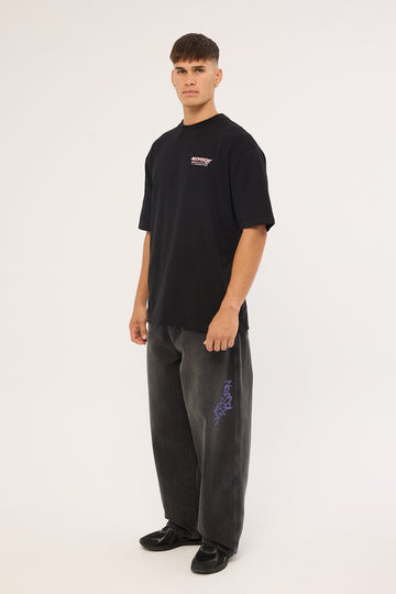 Neovision Misfit Behemoth Super Baggy Jean Ash Black